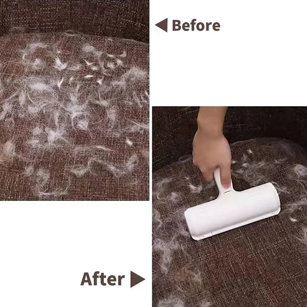Tierhaar‑Entferner Roller – Hunde & Katzen Fellentferner mit Selbstreinigender Basis | Effektives Tierhaar‑Tool für Sofa, Teppich, Kleidung & Auto