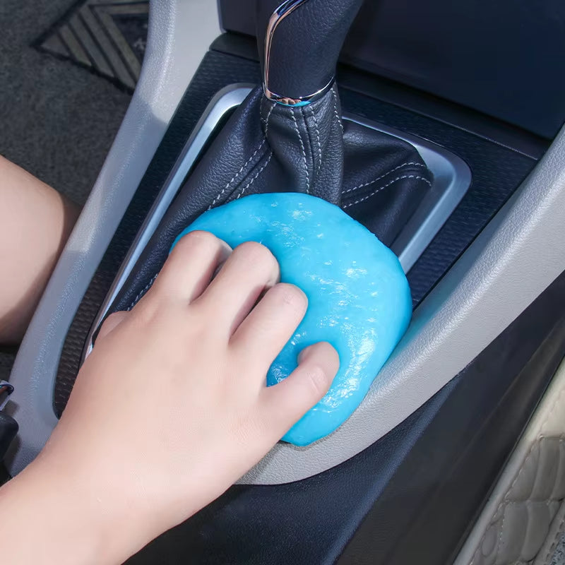Auto Innenraum Reinigungs‑Gel 70/160 g – Wiederverwendbarer Reinigungsschleim für Lüftung, Cockpit & Elektronik