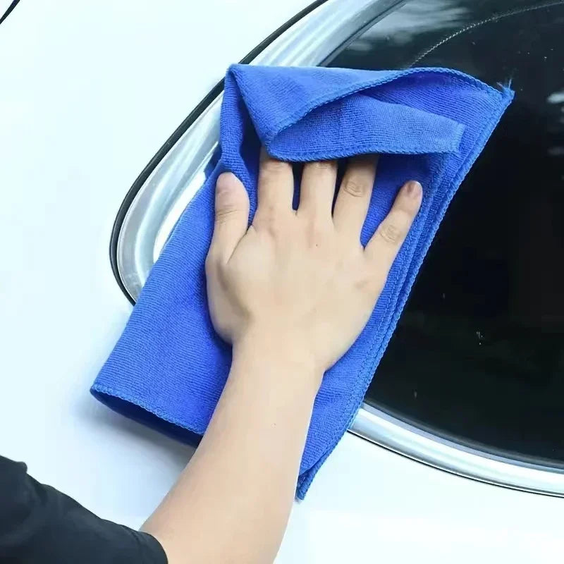 Mikrofaser Reinigungstücher – Fusselfrei & Super Saugfähig – Wiederverwendbare Tücher für Auto & Fenster