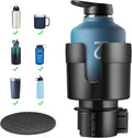 Erweiterbarer Auto‑Getränkehalter – Cup Holder Expander für große Flaschen (0,7–1,3 L) mit verstellbarem Basisfuß & Griff‑Aussparung