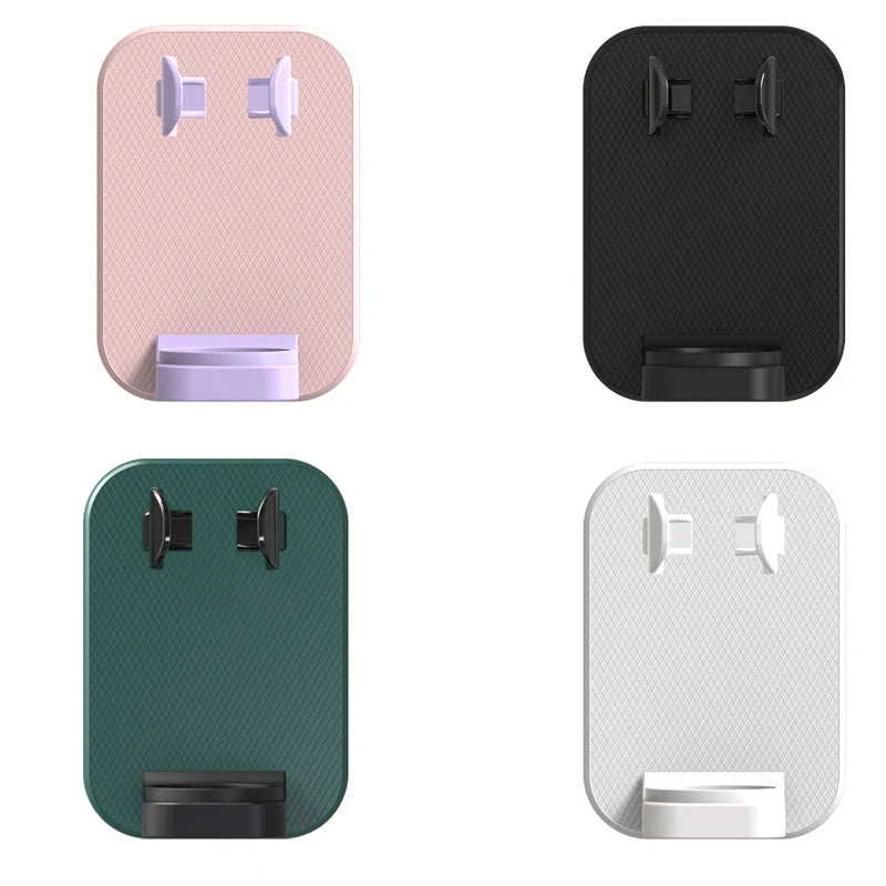 Elektrischer Zahnbürstenhalter – Wandmontiert | Zahnbürsten‑Organizer & Aufbewahrungsrack | Für elektrische Zahnbürsten | In Pink, Schwarz & Grün