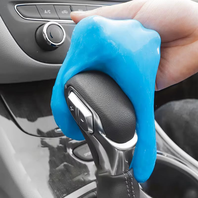 Auto Innenraum Reinigungs‑Gel 70/160 g – Wiederverwendbarer Reinigungsschleim für Lüftung, Cockpit & Elektronik