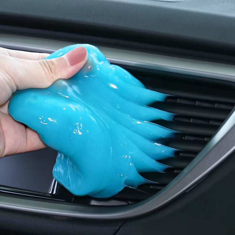 Auto Innenraum Reinigungs‑Gel 70/160 g – Wiederverwendbarer Reinigungsschleim für Lüftung, Cockpit & Elektronik
