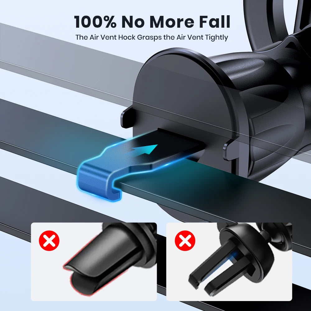 TOPK MagSafe Auto‑Handyhalterung – 20 Super‑Magnete, 360° Drehbar, Lüftungshalter für iPhone MagSafe Case