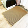 Katzenstreu‑Fangmatte 45×60 cm – Wasserdicht, rutschfest & doppellagig (verschiedene Farben)