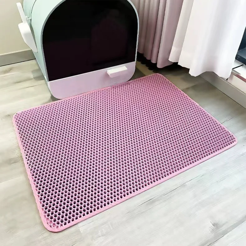 Katzenstreu‑Fangmatte 45×60 cm – Wasserdicht, rutschfest & doppellagig (verschiedene Farben)