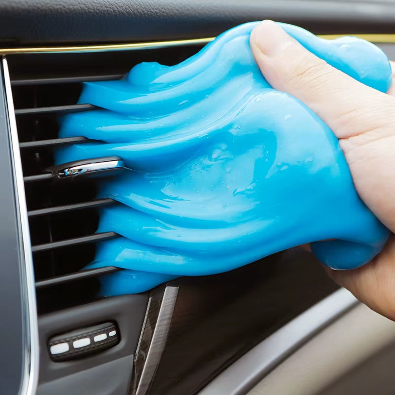 Auto Innenraum Reinigungs‑Gel 70/160 g – Wiederverwendbarer Reinigungsschleim für Lüftung, Cockpit & Elektronik